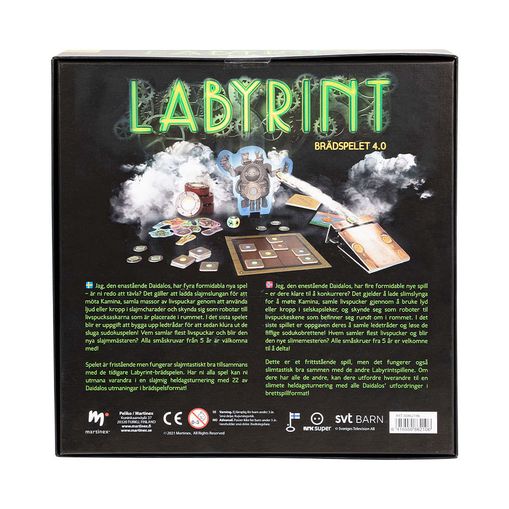 Brädspelet Labyrint 4.0