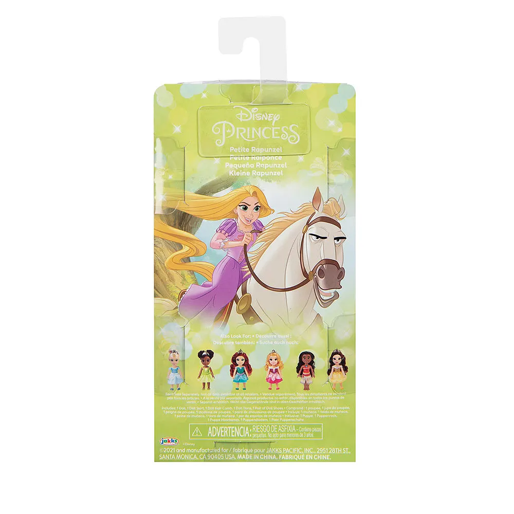 Rapunzel Petite Doll with Comb 15cm