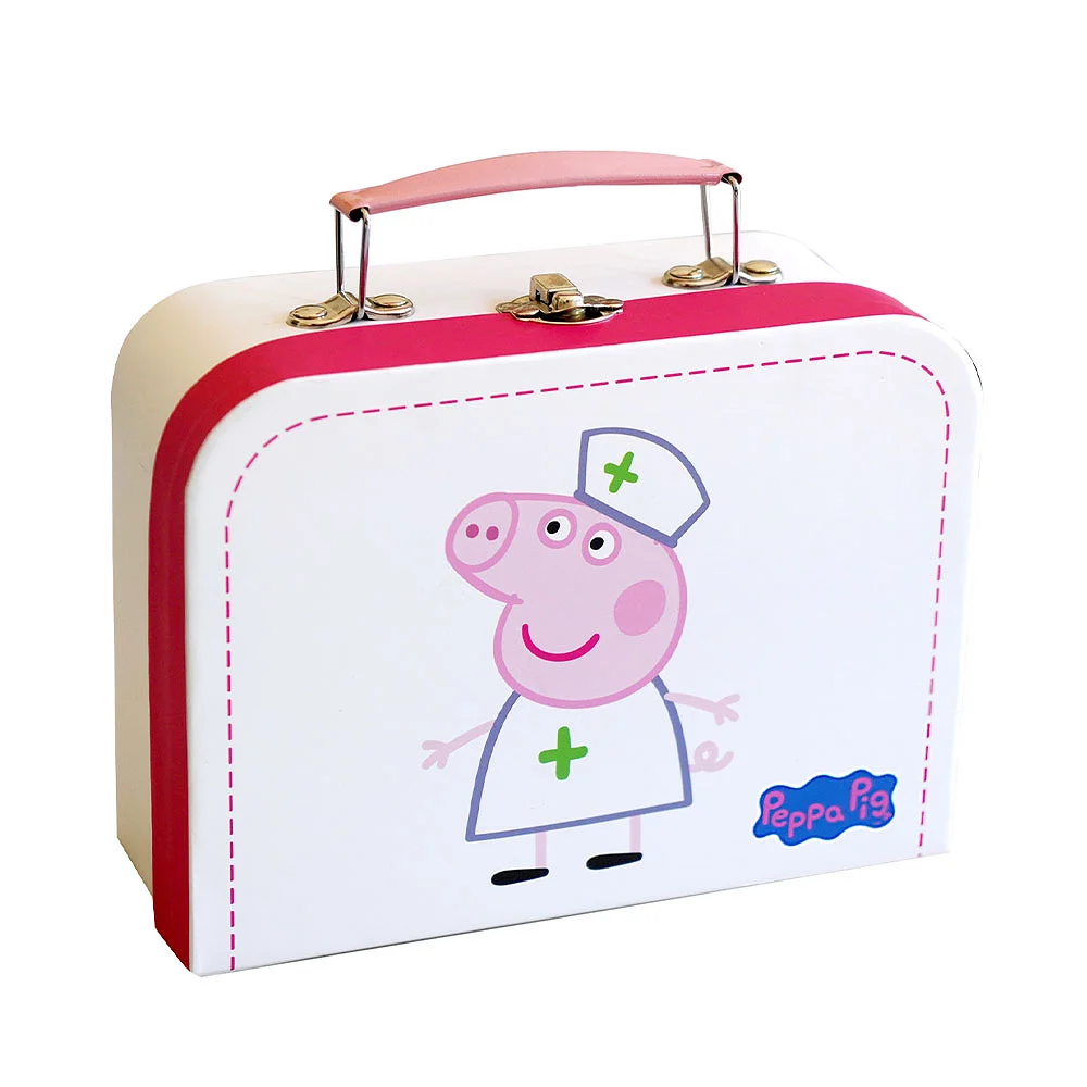 Peppa Pig 6 delar Doktorset - Väska med tillbehör
