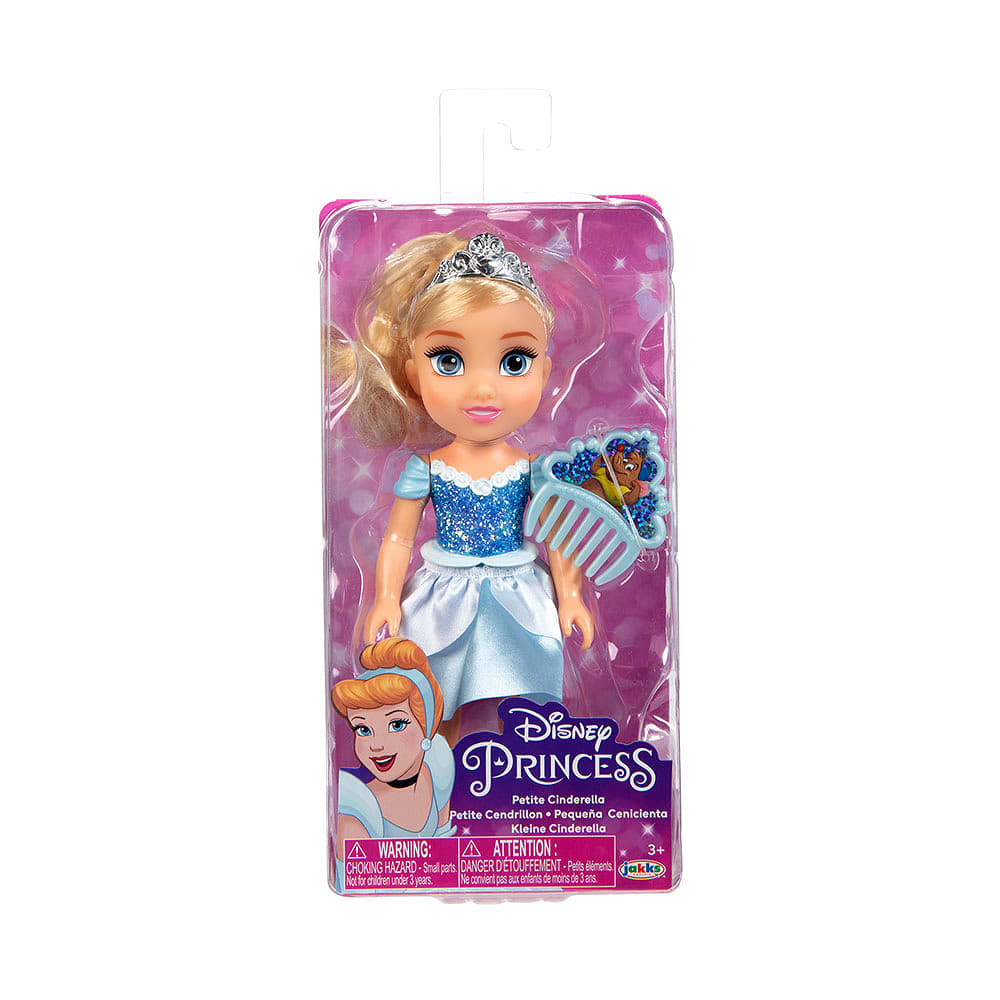Disney Princess 15cm Cinderella Petite Doll with Comb