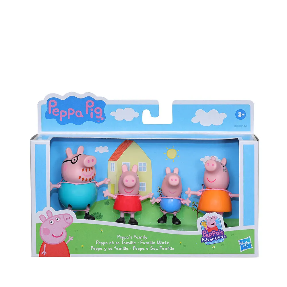 Peppa Pig 4 pack Peppa's Family