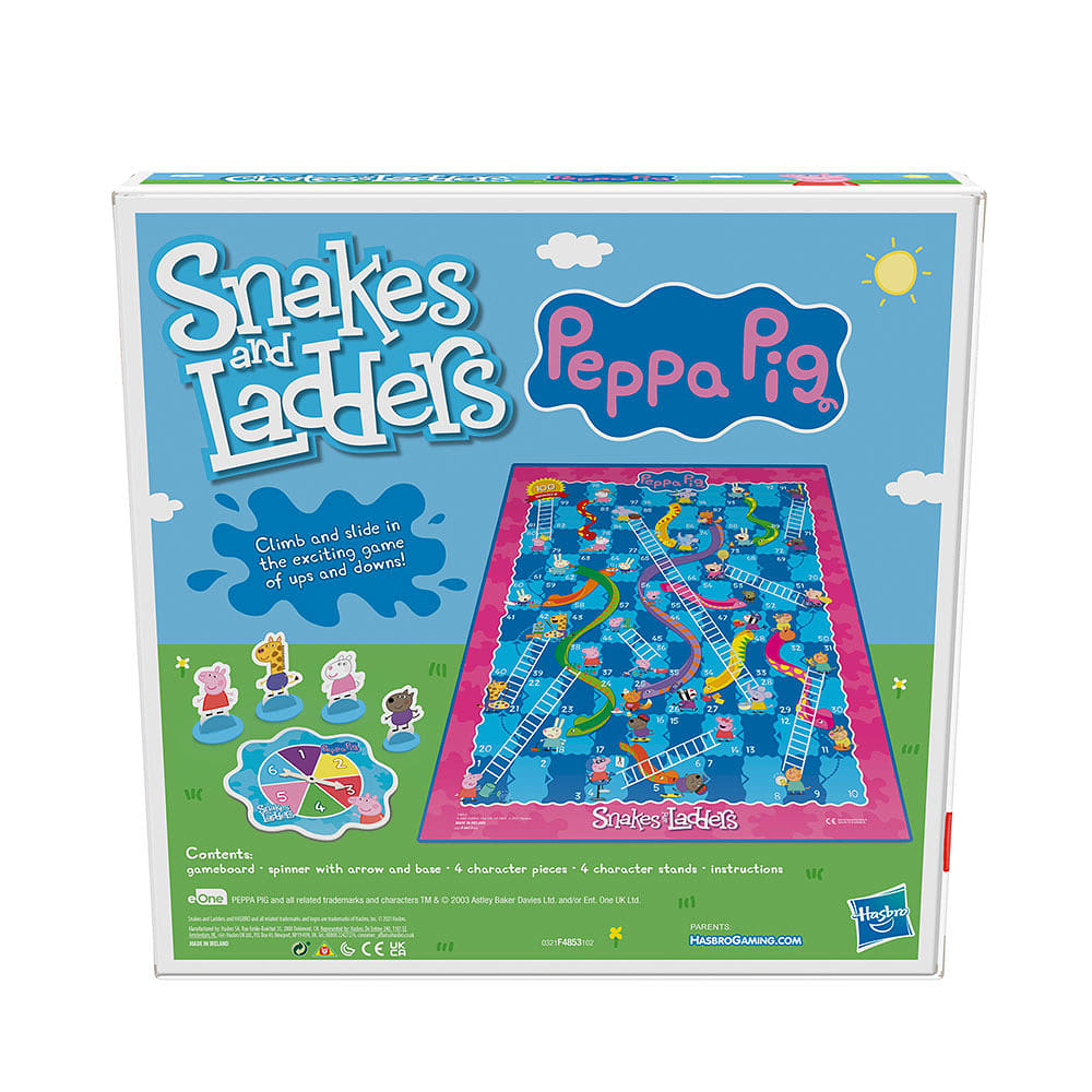 Brädspel Peppa Pig Snakes and Ladders