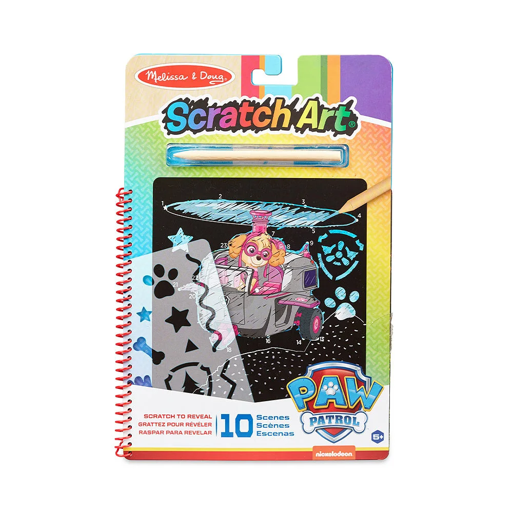 Paw Patrol Melissa & Doug Scratch Art - Skye