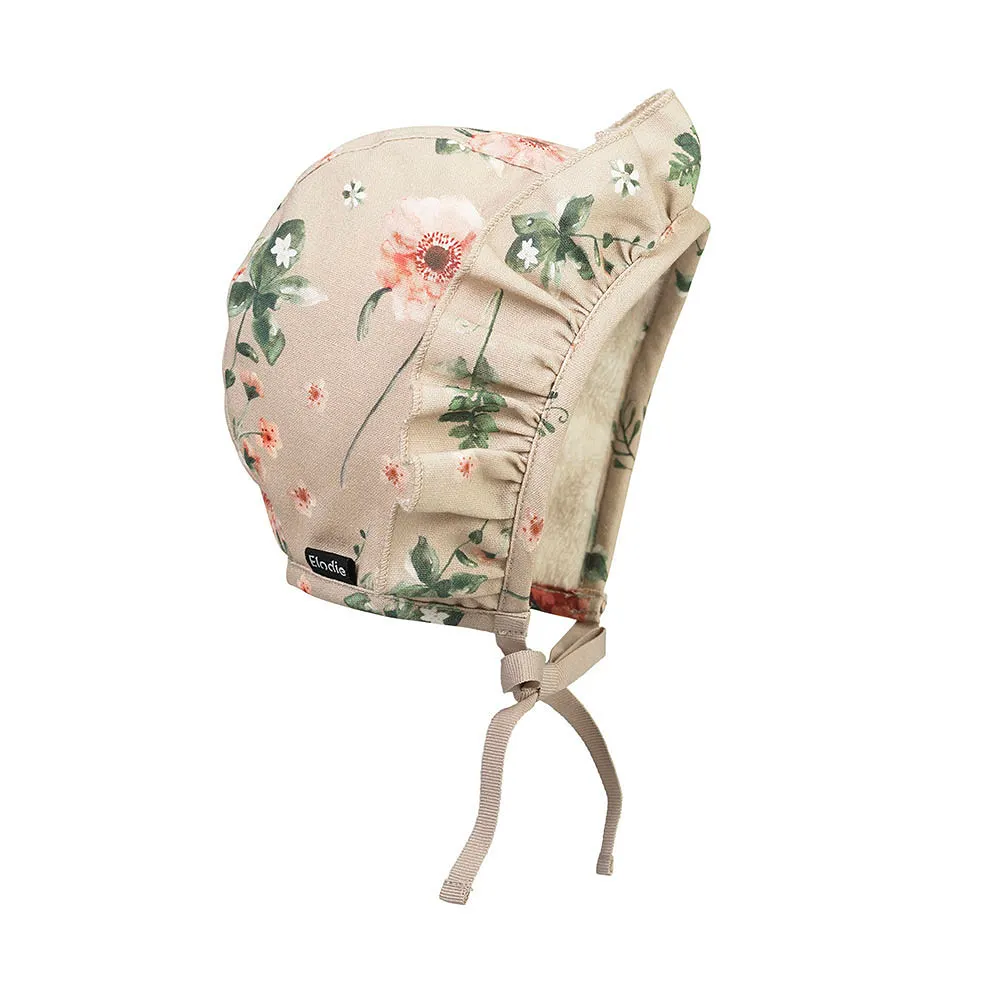 Babymössa Vintage Varmfodrad - Meadow Blossom, 3-6m