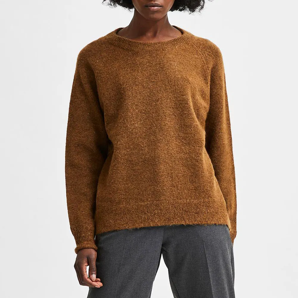 Lulu Ls Knit O-neck