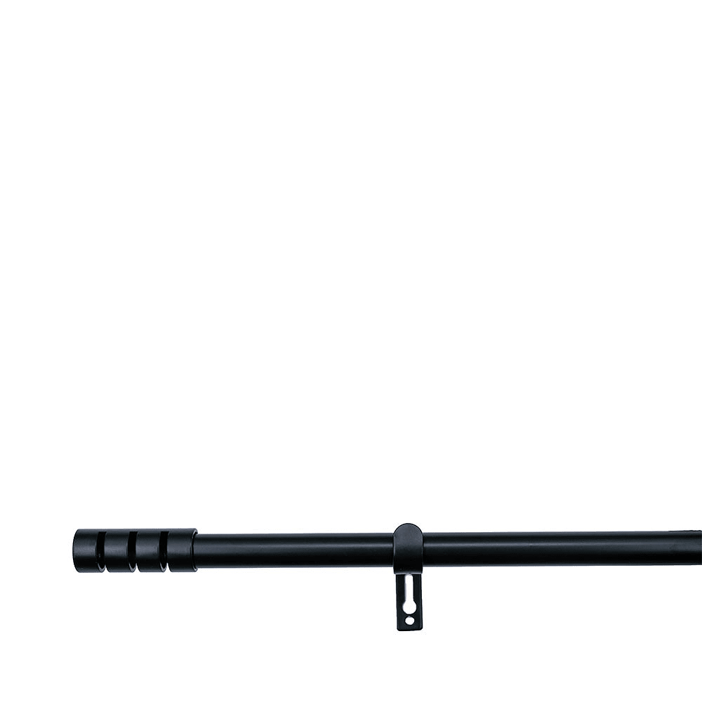 Gardinstång Mist Ø 19 mm 90-160 cm, svart