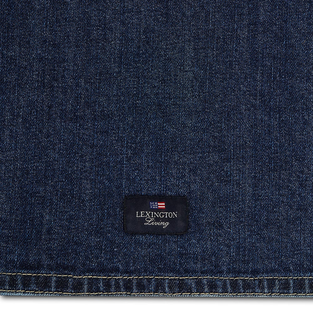 Icons Cotton Twill Denim Tablecloth