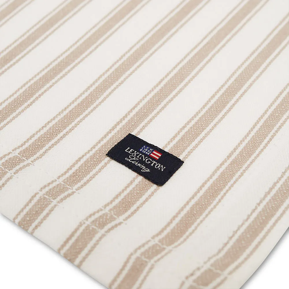 Icons Cotton Herringbone Striped Placemat