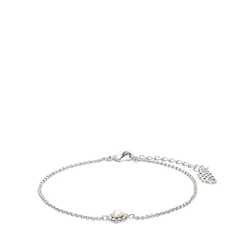 Petite Miss Sofia Pearl Bracelet - Crystal