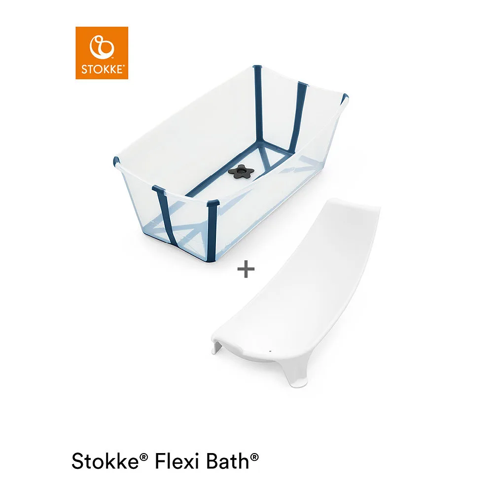 Stokke® Flexi Bath® Bundle Transparent Blue