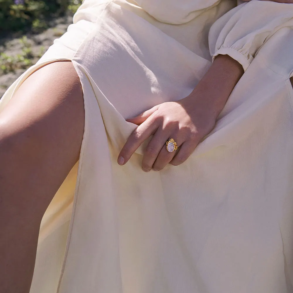 Goddess Ring Moonstone