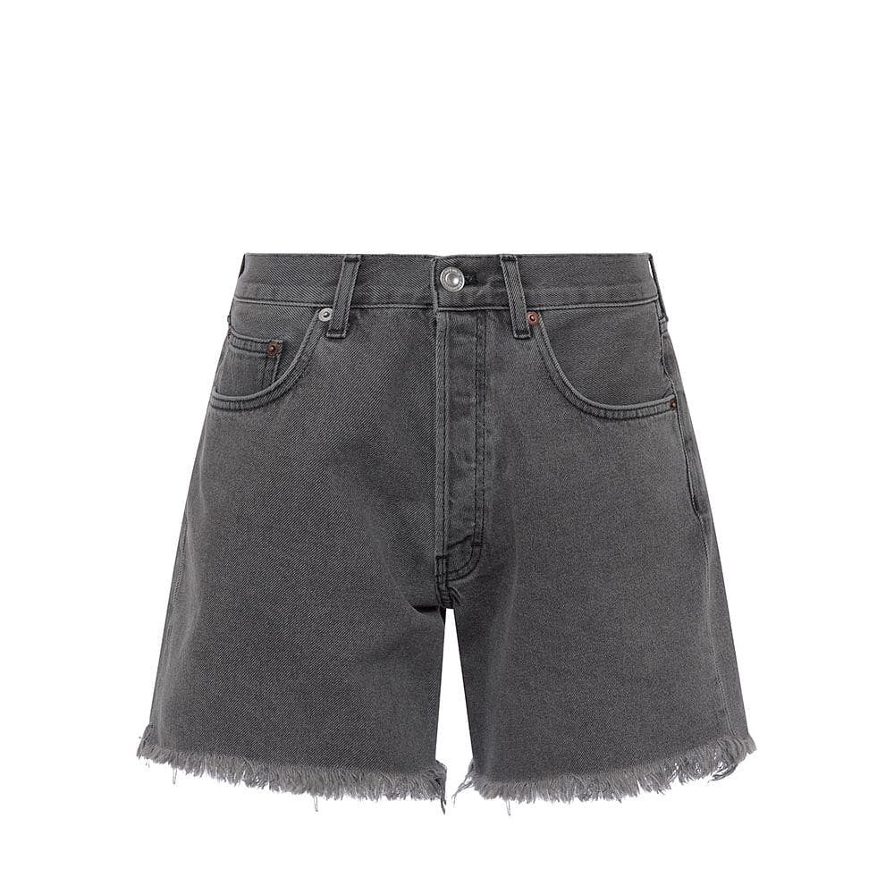 Piper Organic Denim Grey Bermuda Shorts Shorts