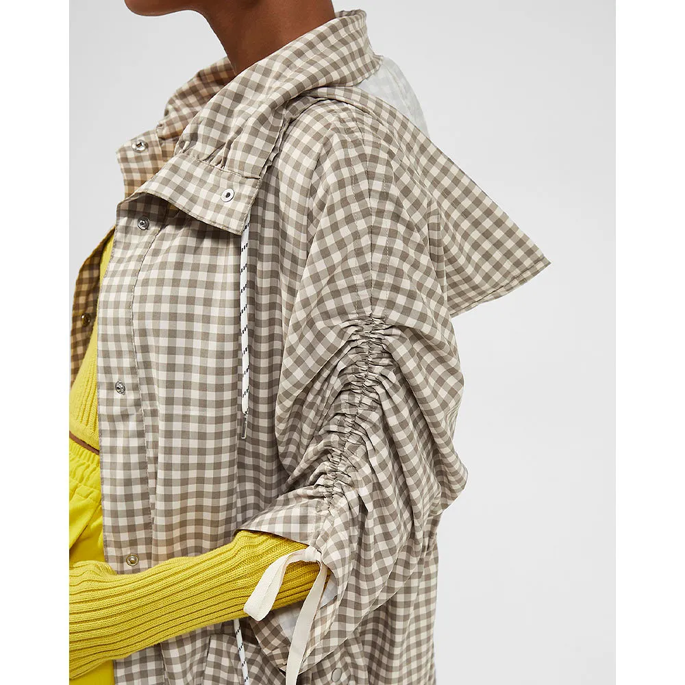 Fillipa Gingham Cream Jacket Jacket