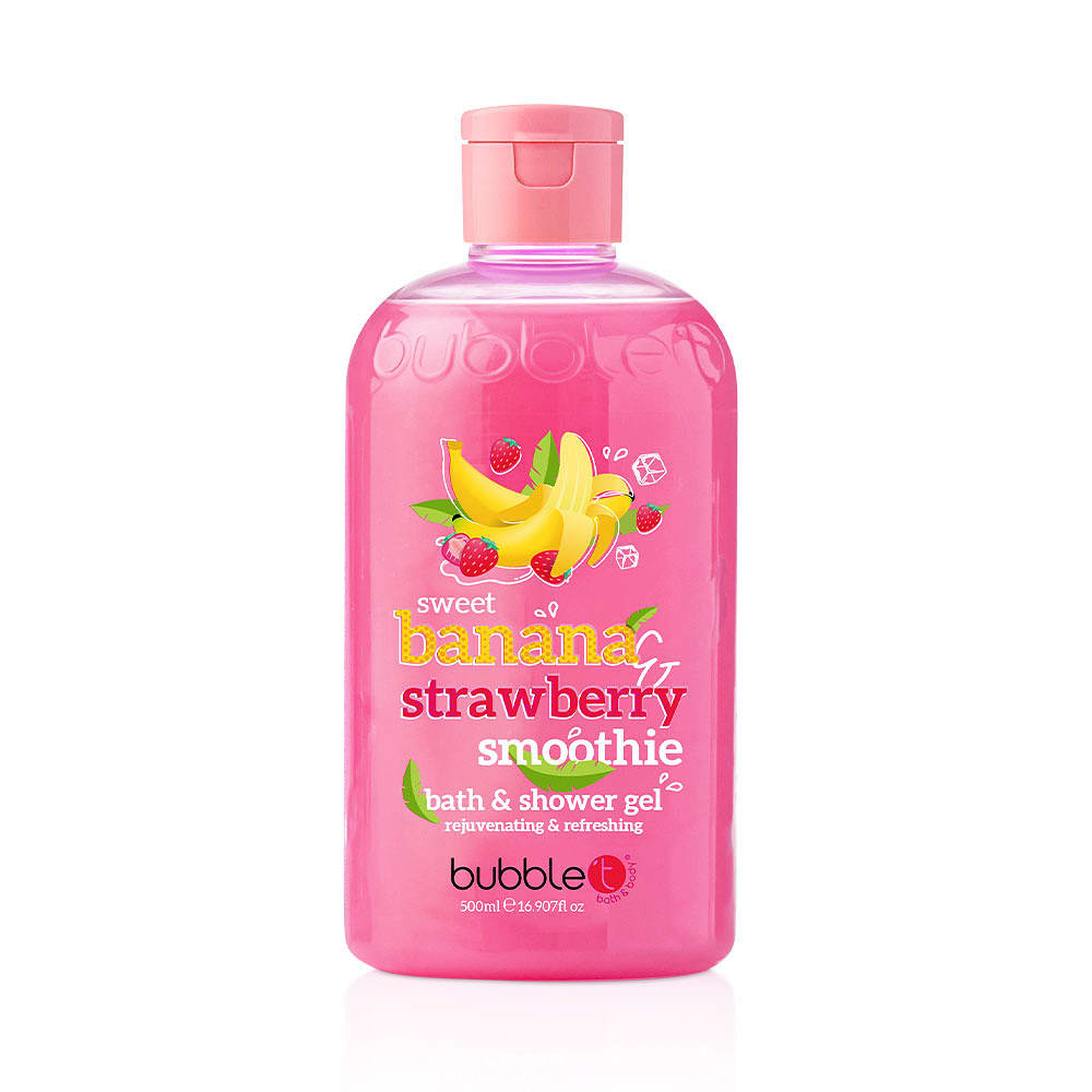 Banana & Strawberry  Smoothie Bath & Shower Gel