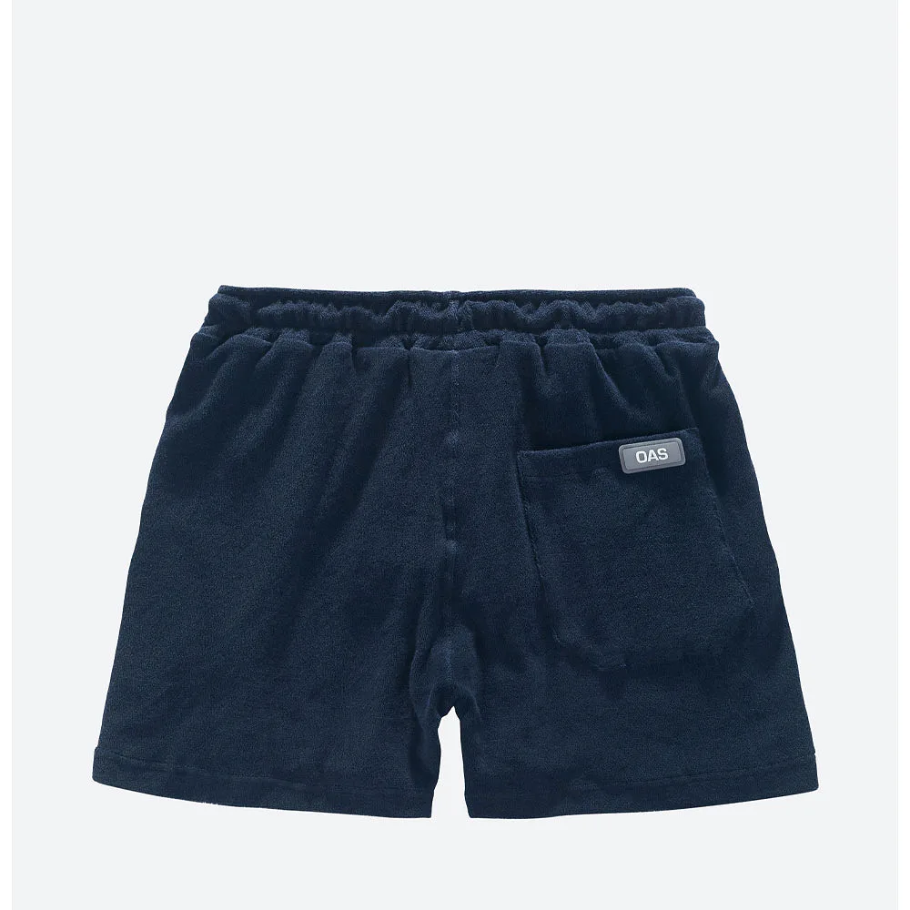 Navy Terry Shorts