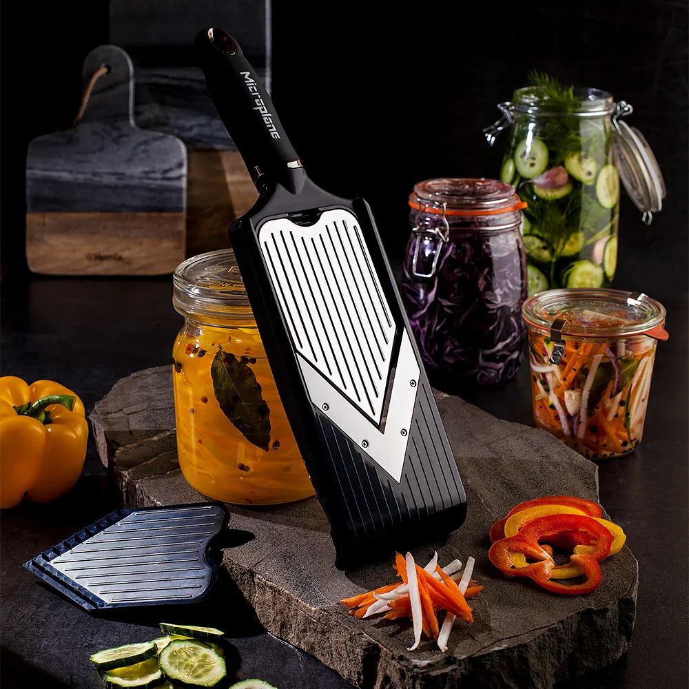 Justerbar V-blad Mandonline Food Slicer