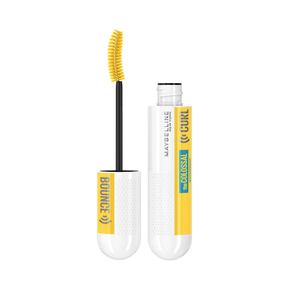 The Colossal Curl Bounce Mascara Very Black Waterproof