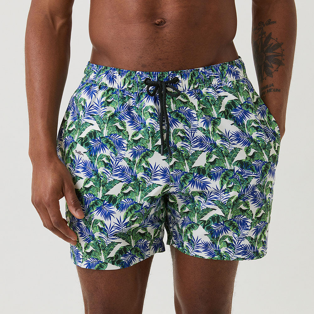 BORG PRINT Swim Shorts