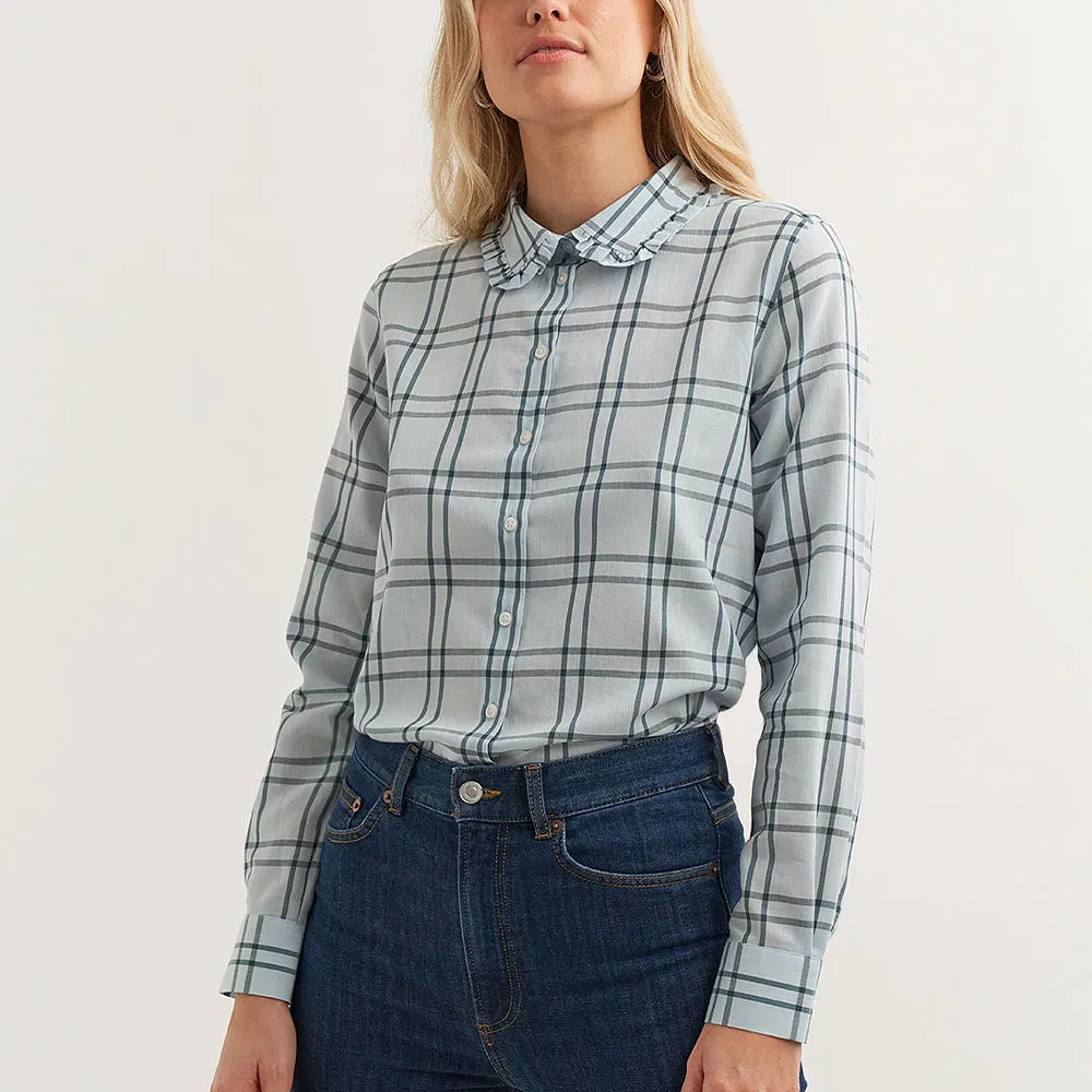 Chloe Checked Orga Shirt