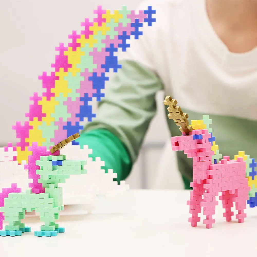 PLUS PLUS Learn to Build Unicorns 275pcs