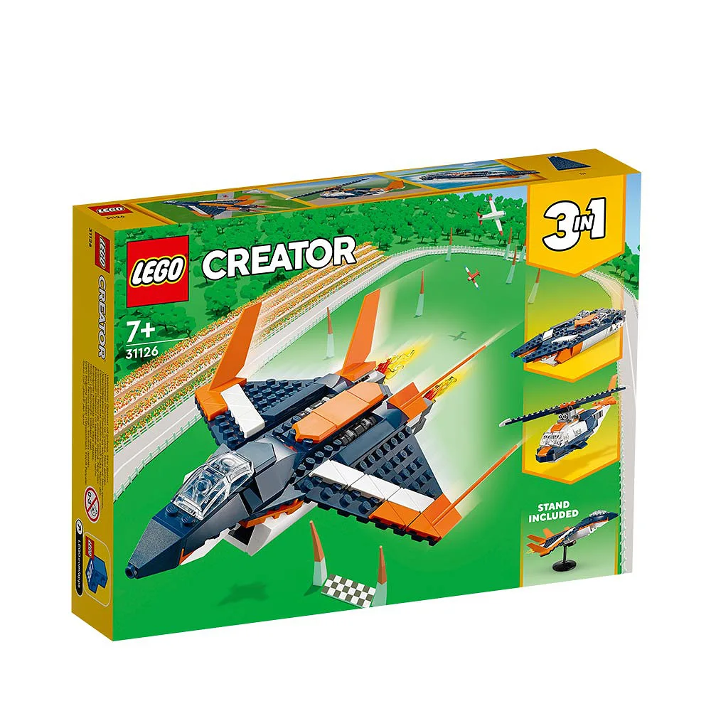 31126 Creator Överljuds-jetplan