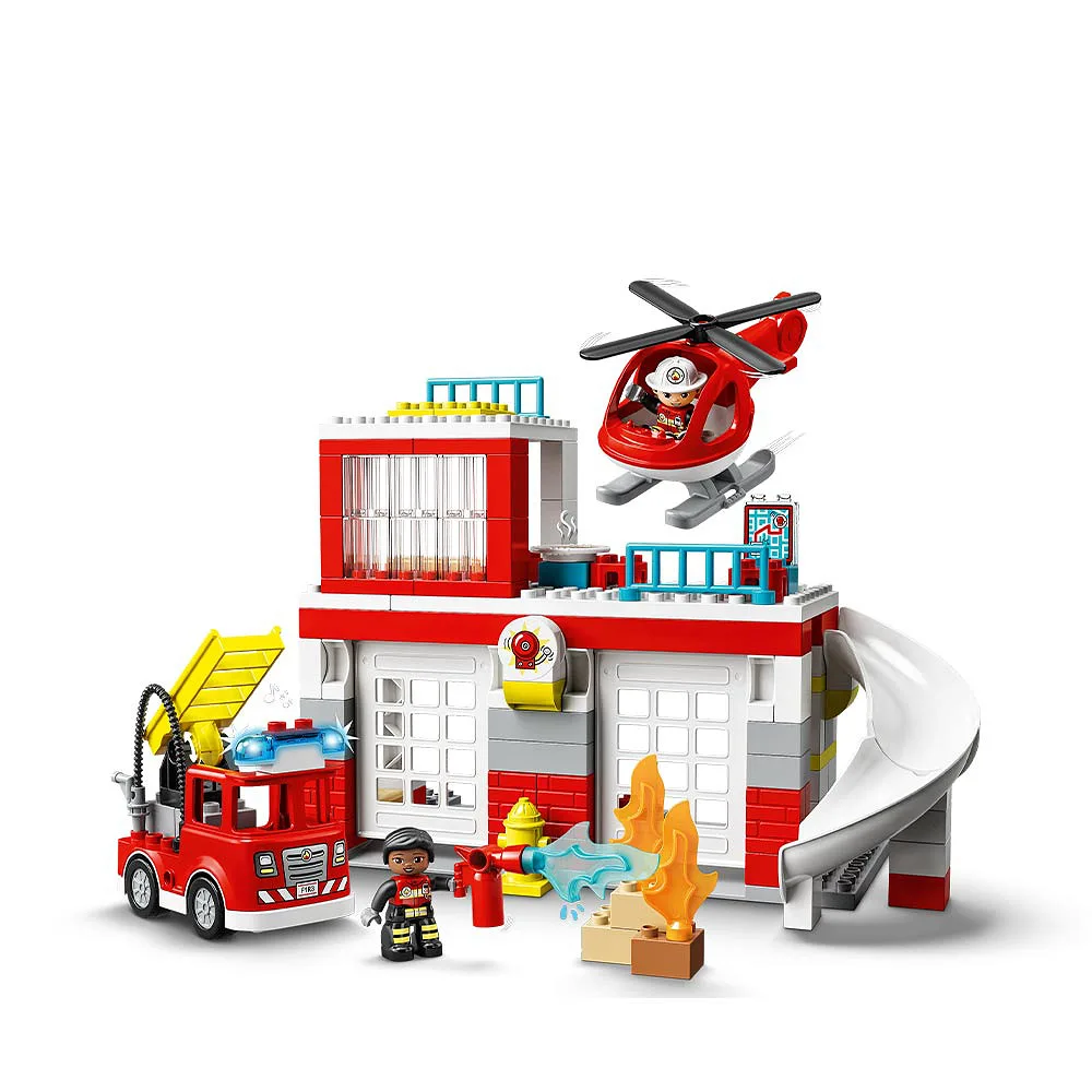 10970 DUPLO Brandstation o& Helikopter