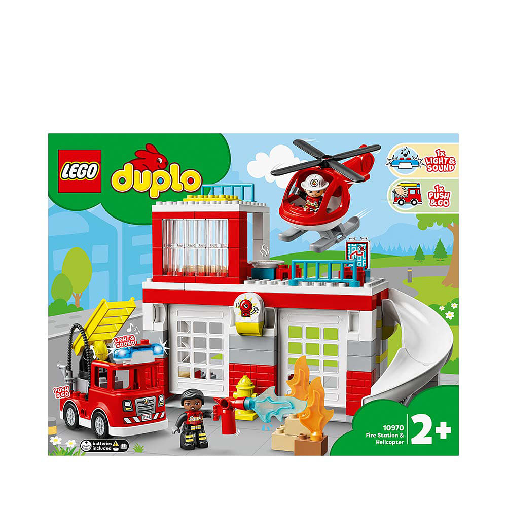 10970 DUPLO Brandstation o& Helikopter