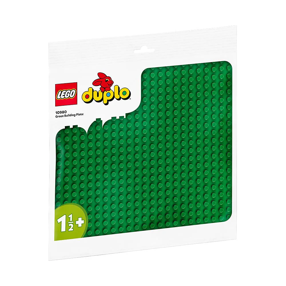 10980 DUPLO Grön Byggplatta