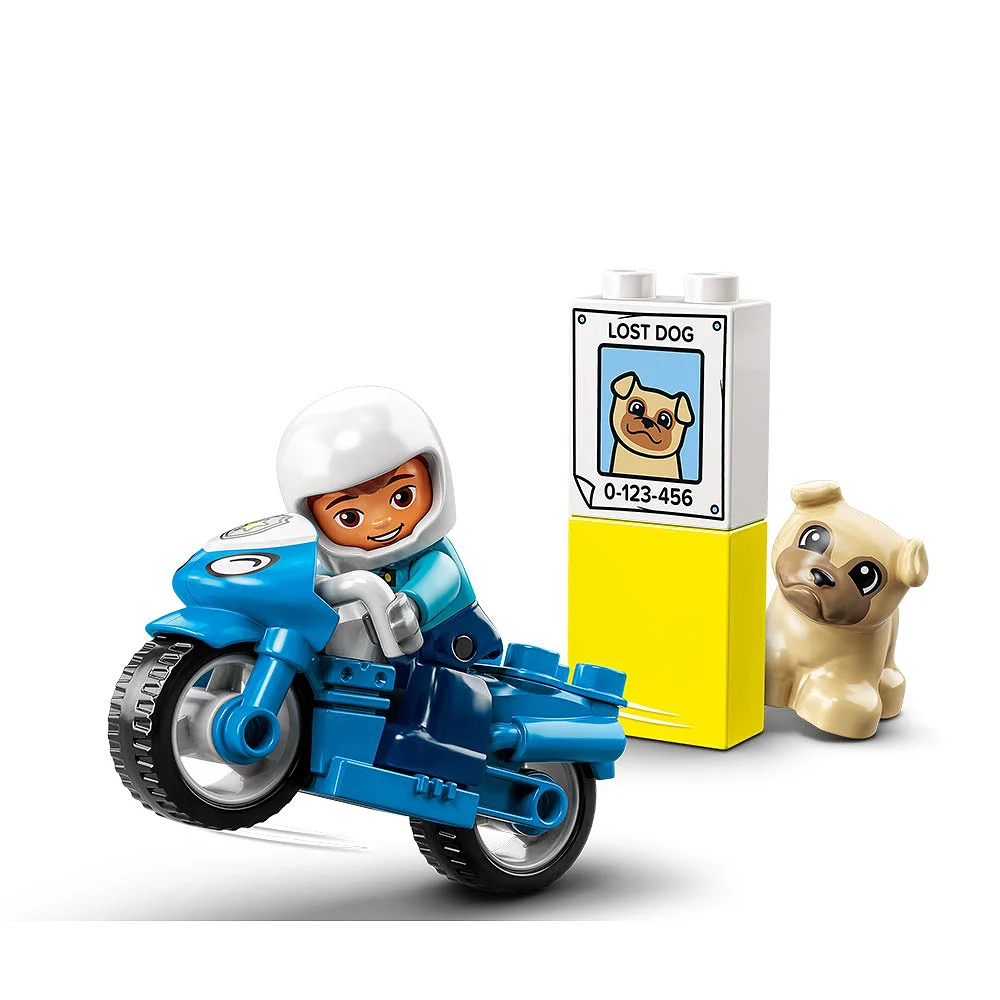 10967 DUPLO Polismotorcykel