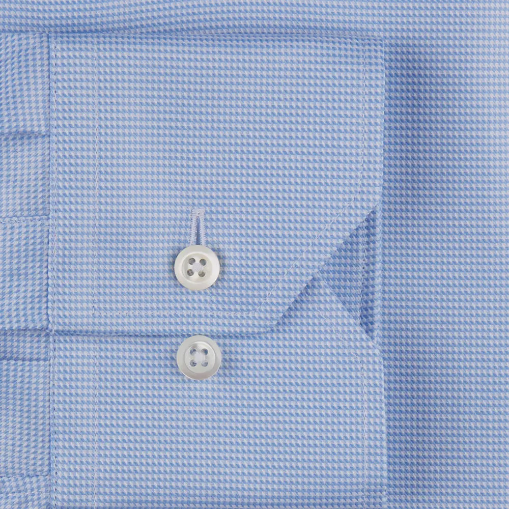 Shirt Houndstooth Blue