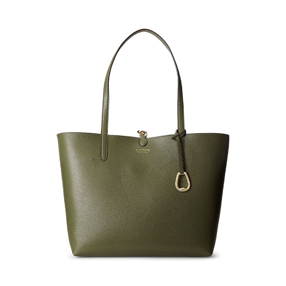 Faux-Leather Reversible Tote