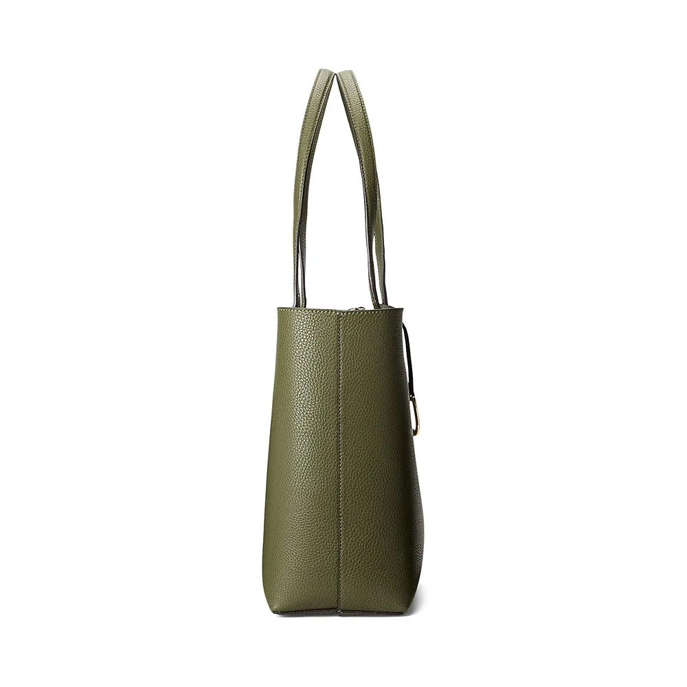 Faux-Leather Reversible Tote