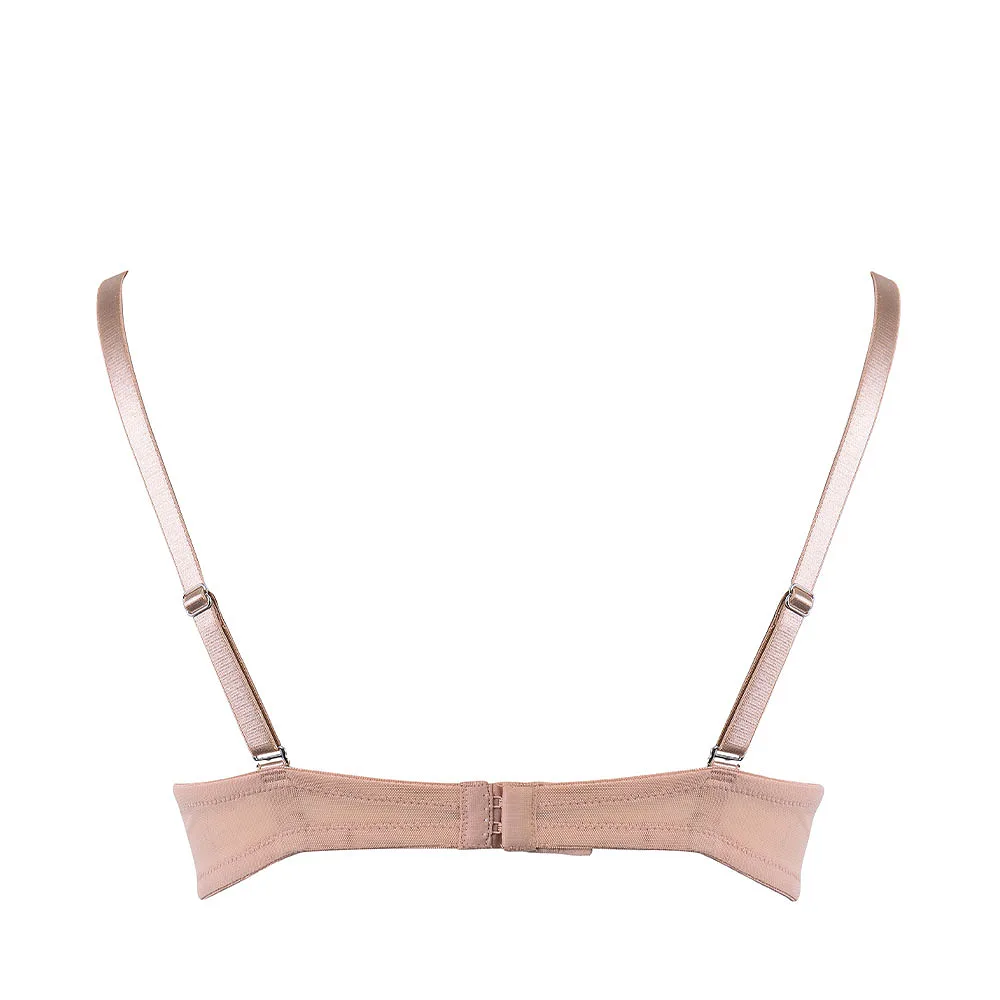 Clevage Triangle Bra Refined Glamour