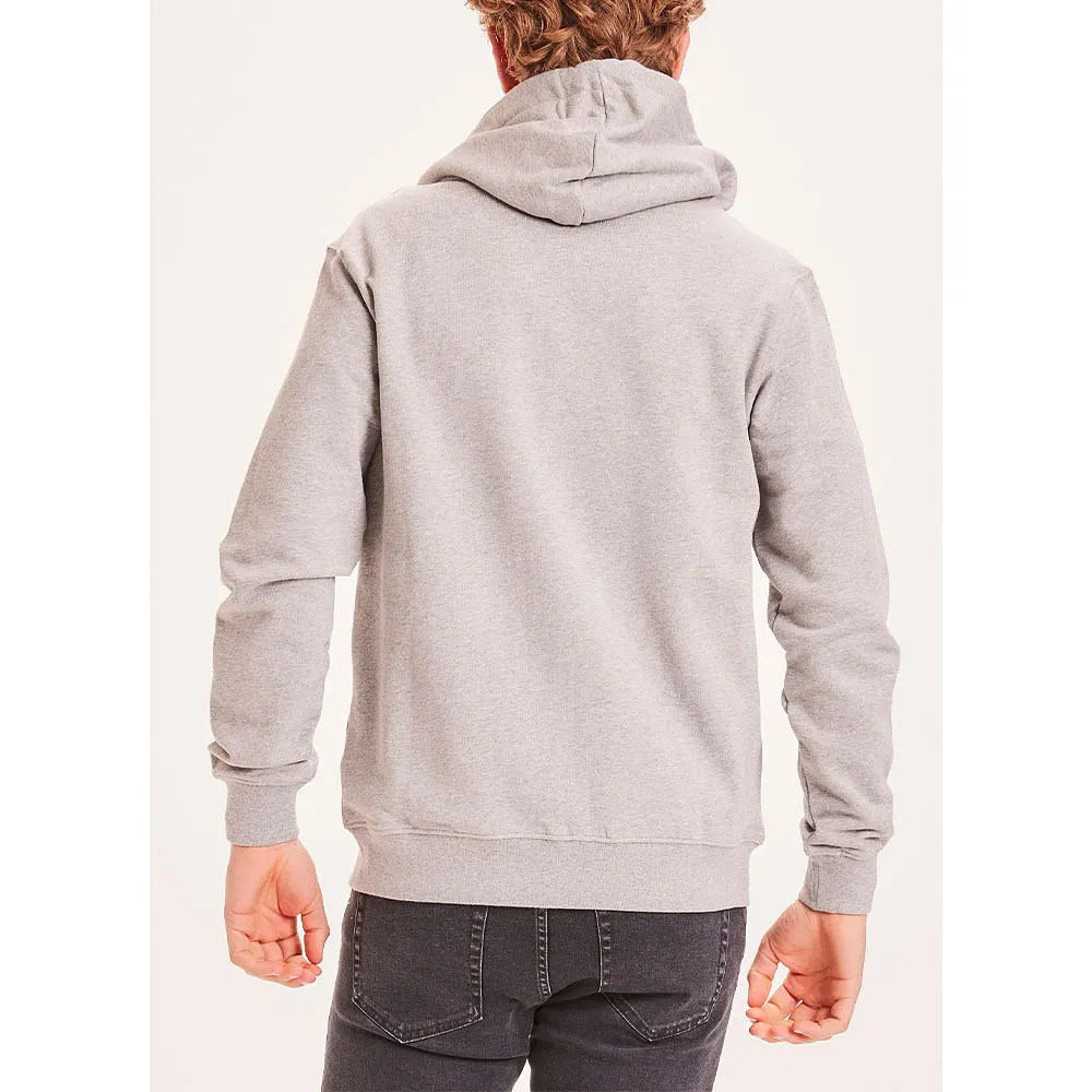 Sweat ELM zip hood basic badge sweat