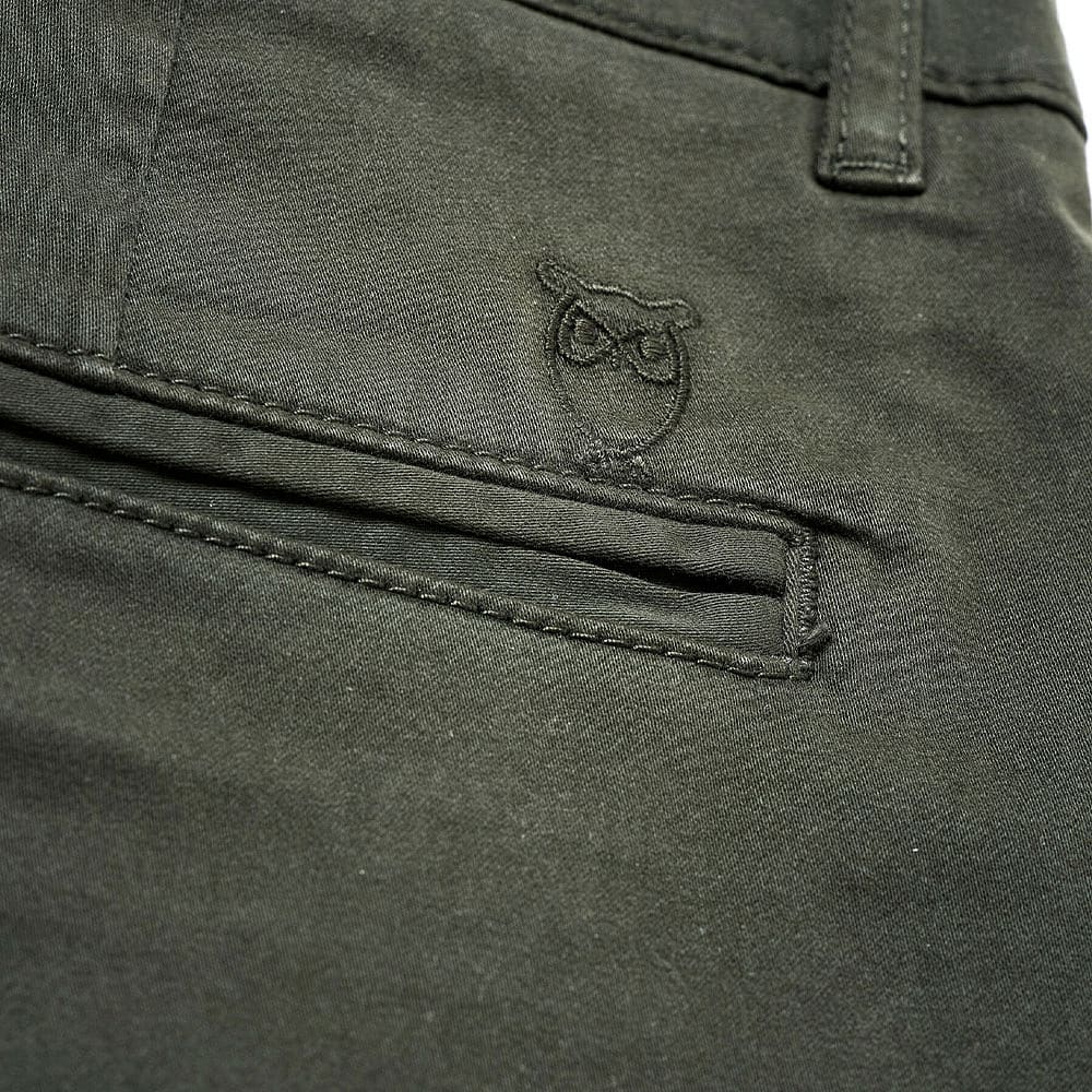 LUCA slim twill chino pants - GOTS/Vegan