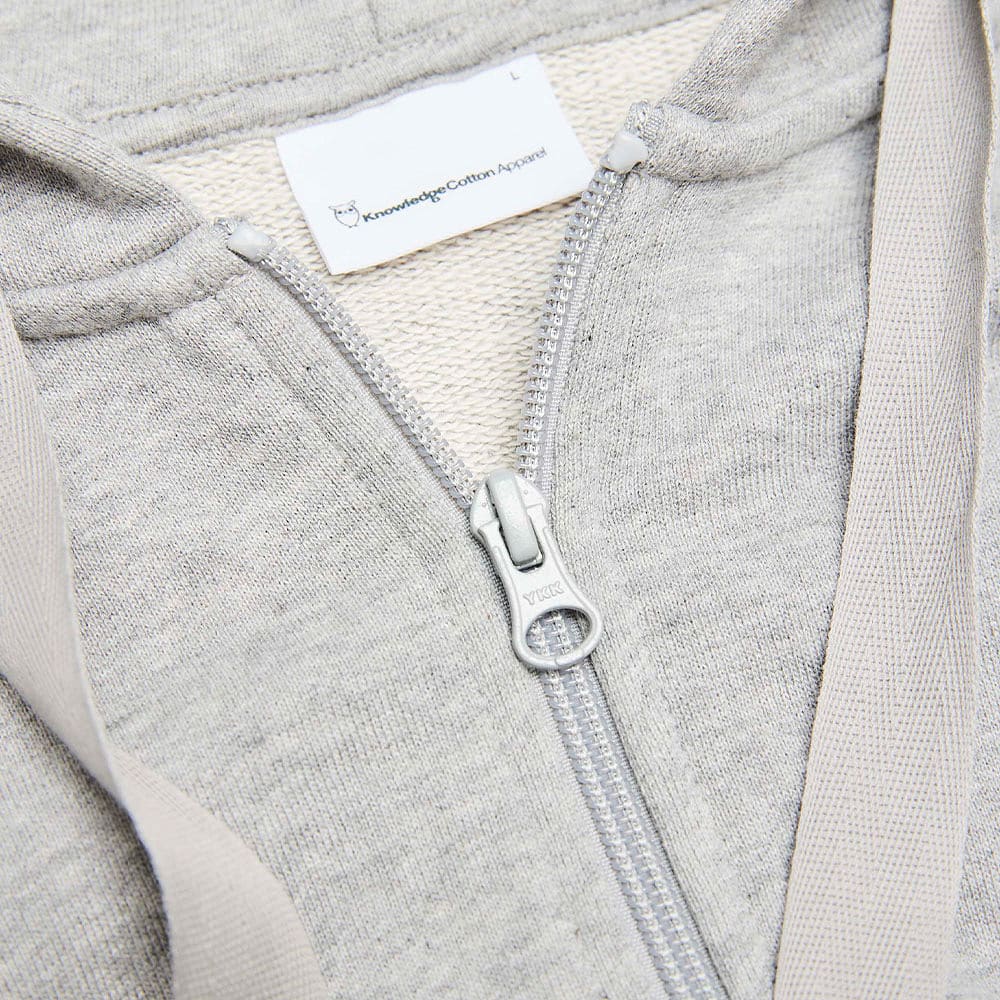 Sweat ELM zip hood basic badge sweat