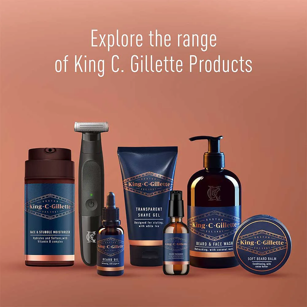 Beard Thickener Serum från King C Gillette Åhléns