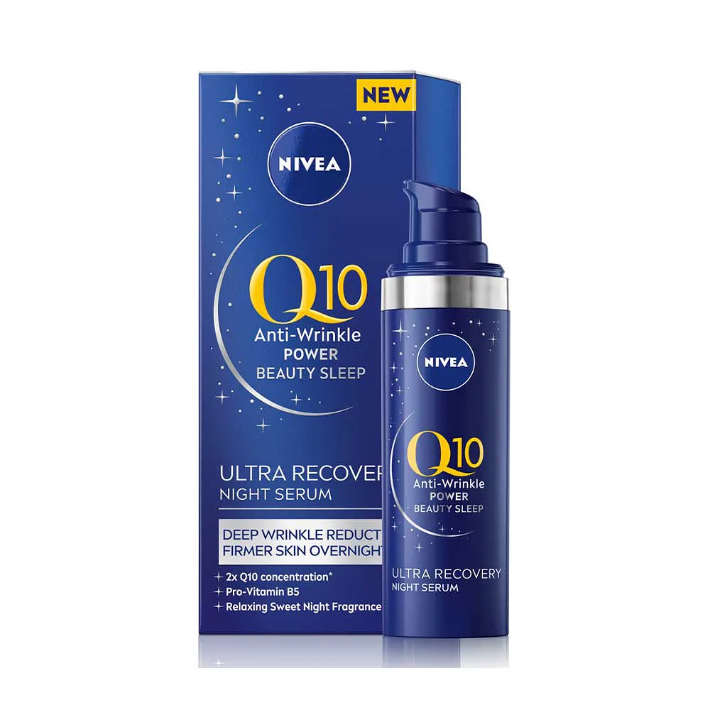 Ansiktsserum Q10 Anti-Wrinkle Night Serum 30 ml NIVEA