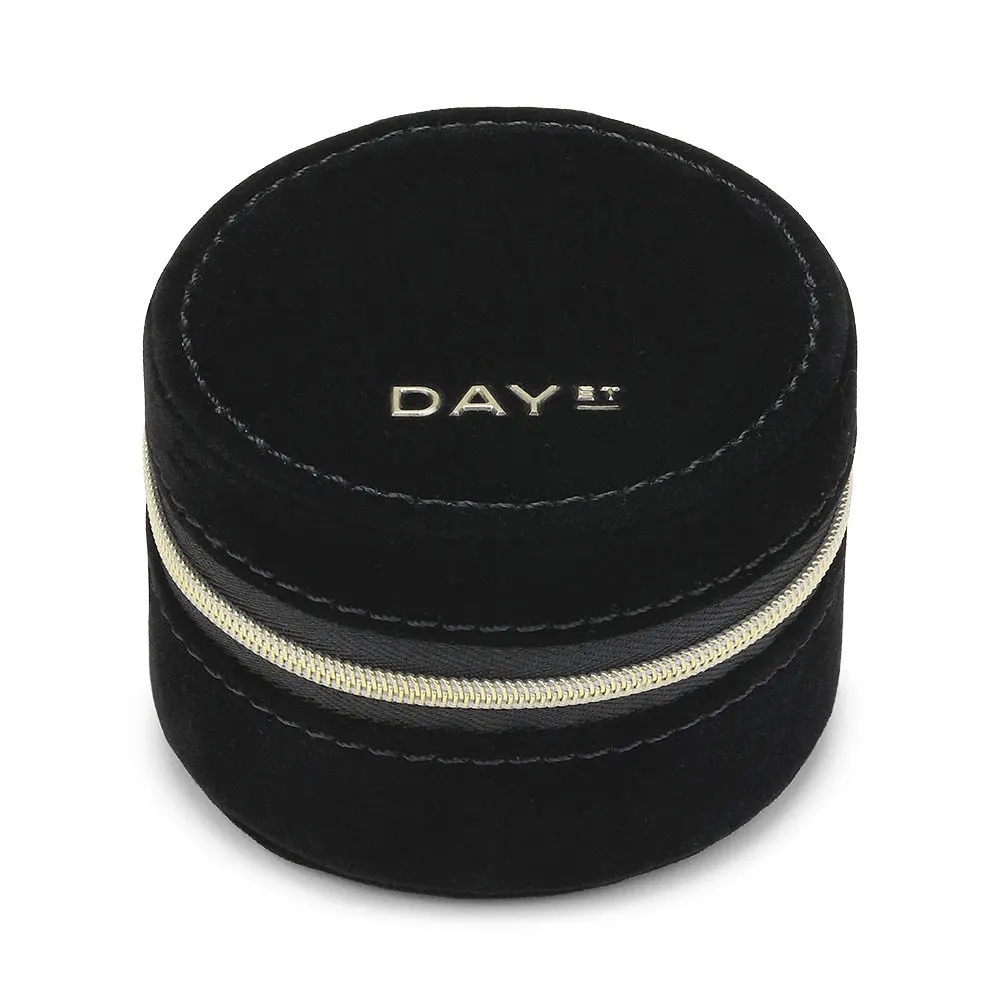 Zip Round Jewelry Box