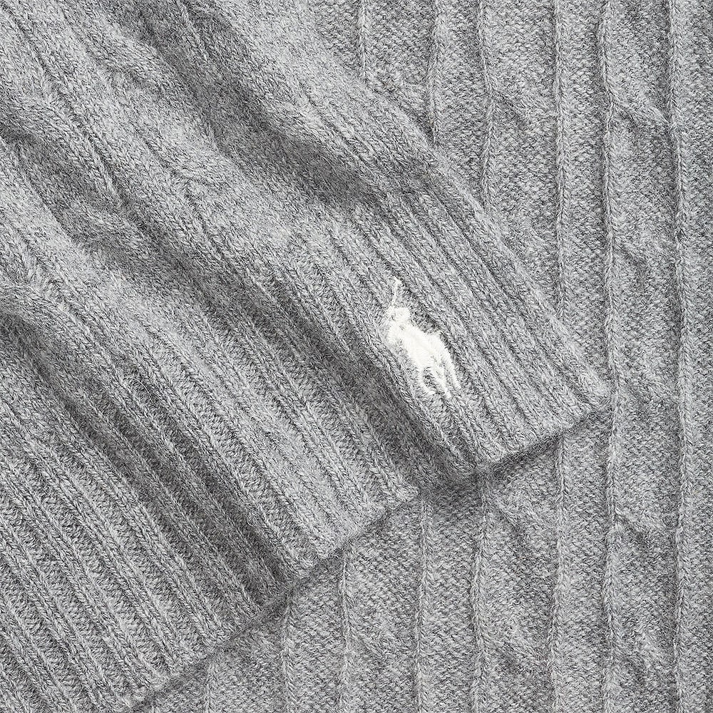 Cable-Knit Wool-Cashmere Scarf