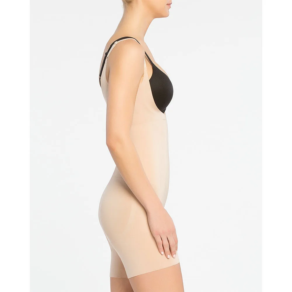 OnCore Open-Bust Mid-Thigh Bodysuit