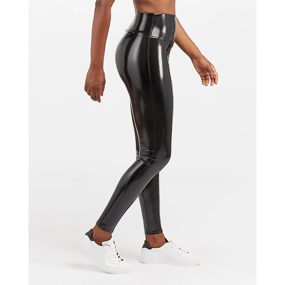 Faux Patent Leather Leggings