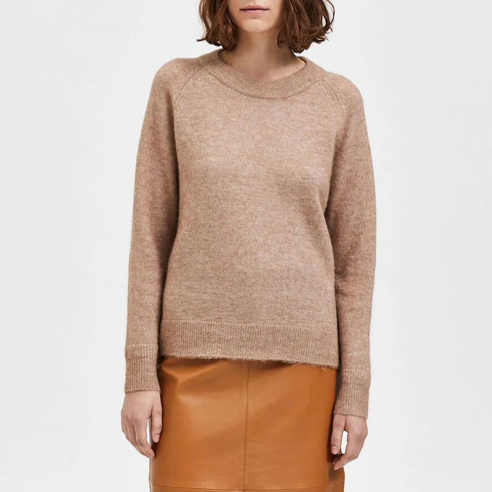 Lulu Ls Knit O-neck