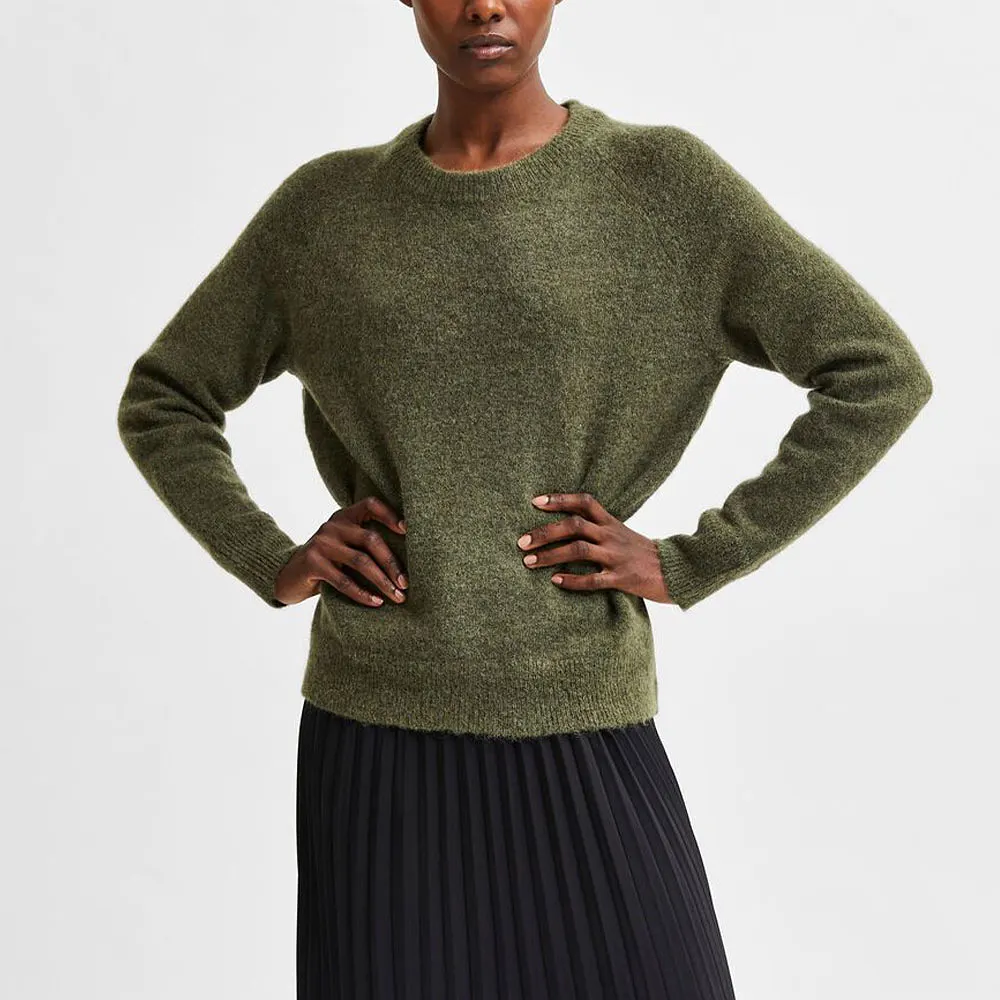 Lulu Ls Knit O-neck