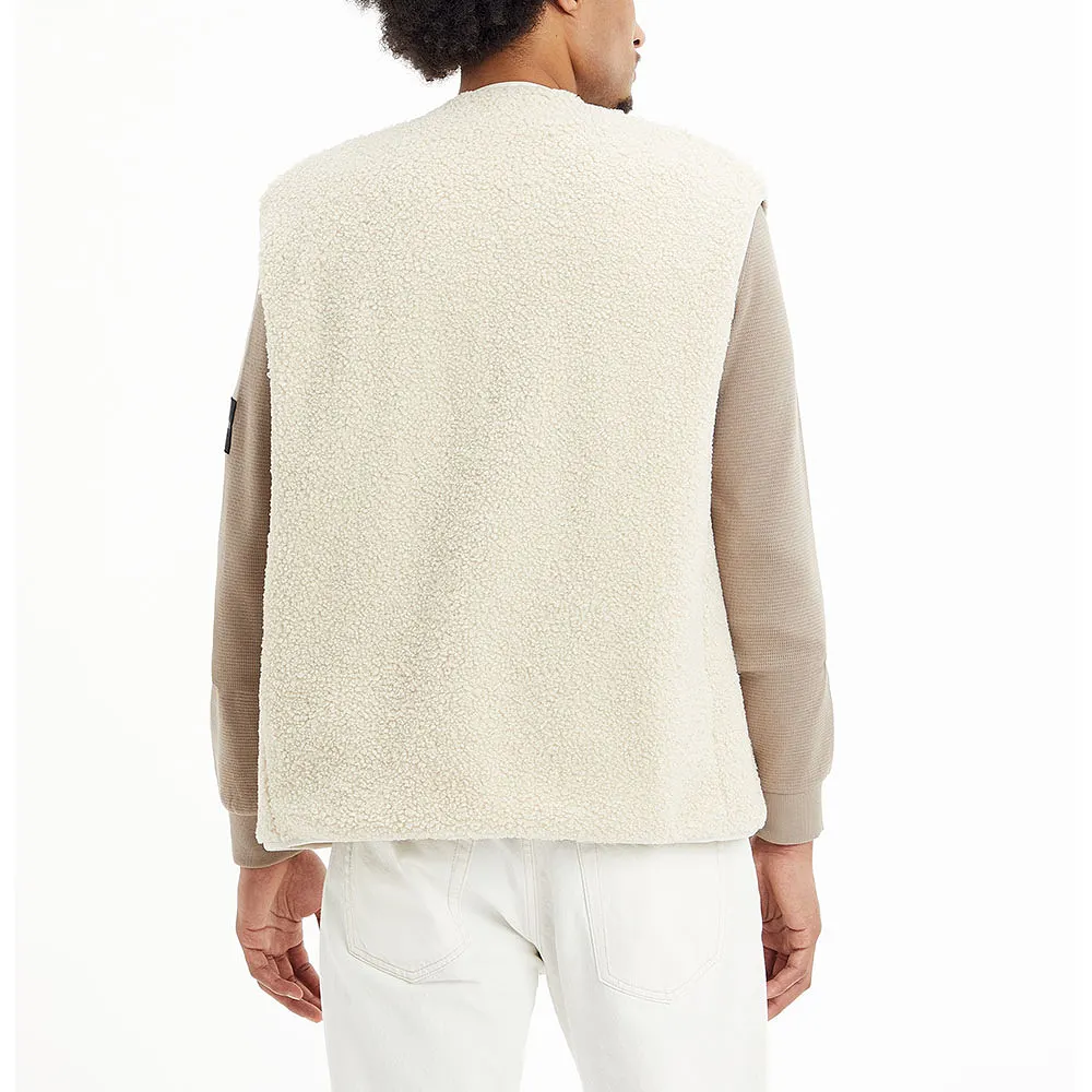 Genderless Monologo Sherpa Vest