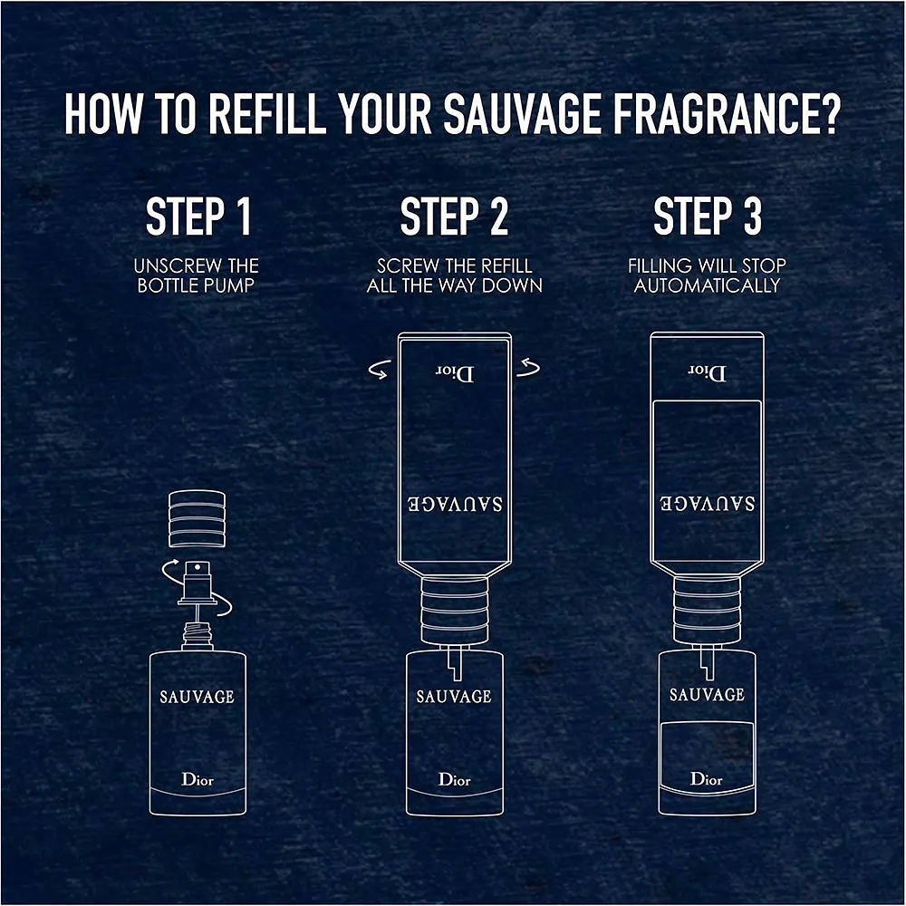 Sauvage Parfum Refill