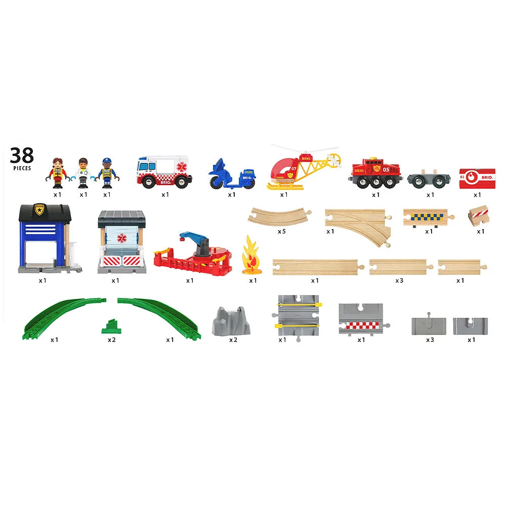 Rescue Team Train Set