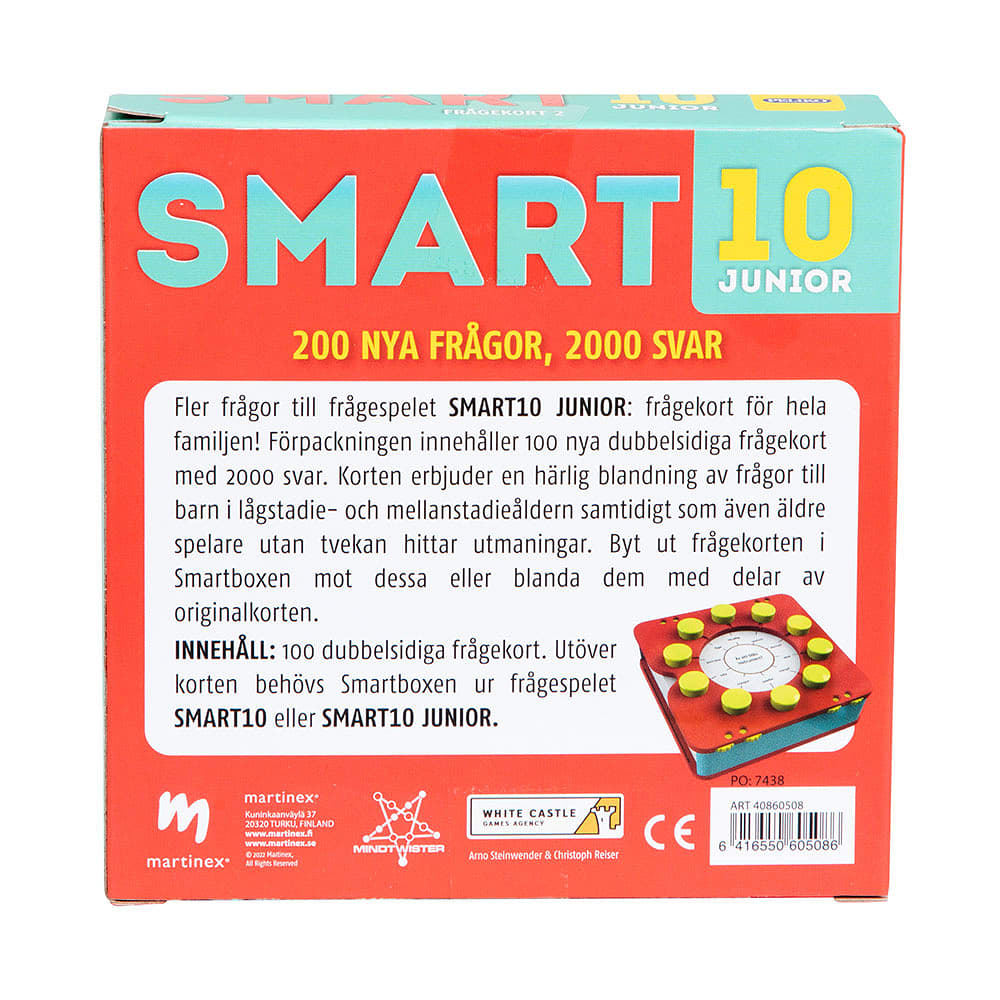 SMART10 Frågekort Junior