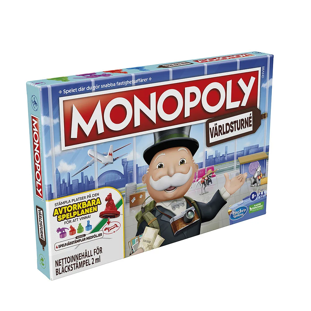 Monopoly World Tour Brädspel