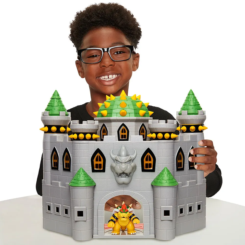 Jakks Pacific Deluxe Playset Bowser Castle 2.5 Inch